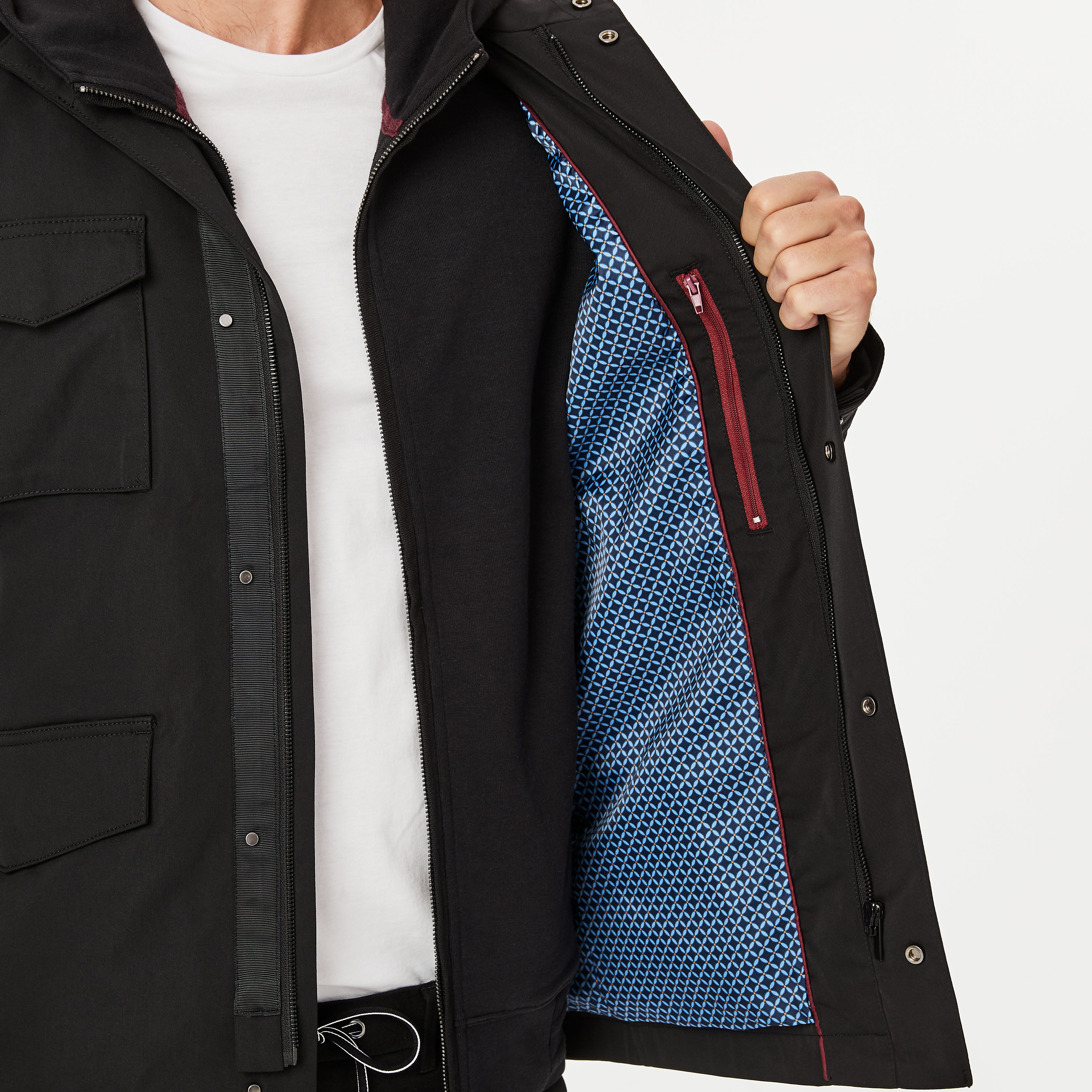 Levi's men's arctic cloth sherpa lined field parka jacket outlet